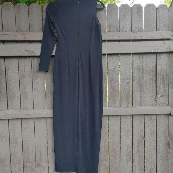 Kate Hudson For Ann Taylor One Shoulder Maxi Dress Size 2P - Picture 7 of 13